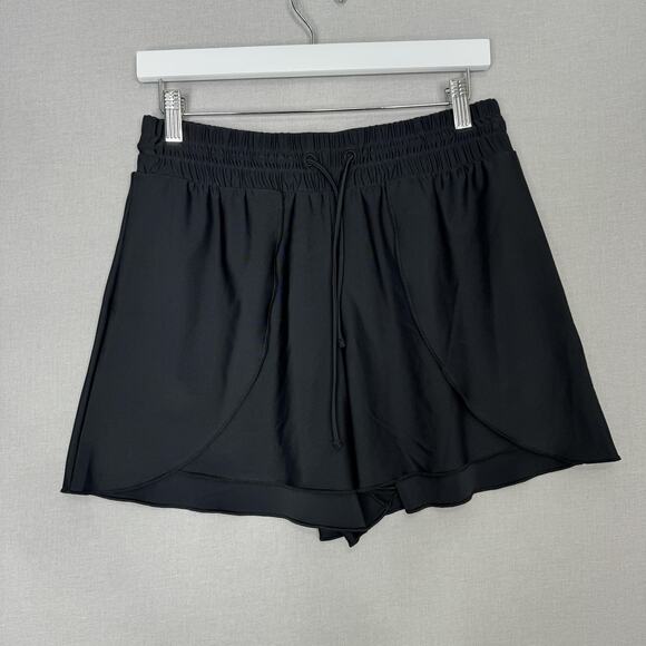 Summersalt The Sea to Shore Swim Shorts Womens Small Sea Urchin Black Cover-Up - Picture 1 of 10